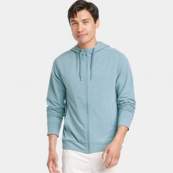 all in motion Other - All in Motion Men's Soft Gym Full-Zip Hooded Sweatshirt